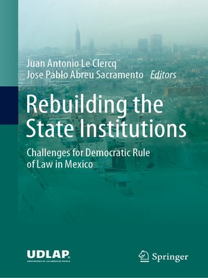 cover image of Rebuilding the State Institutions